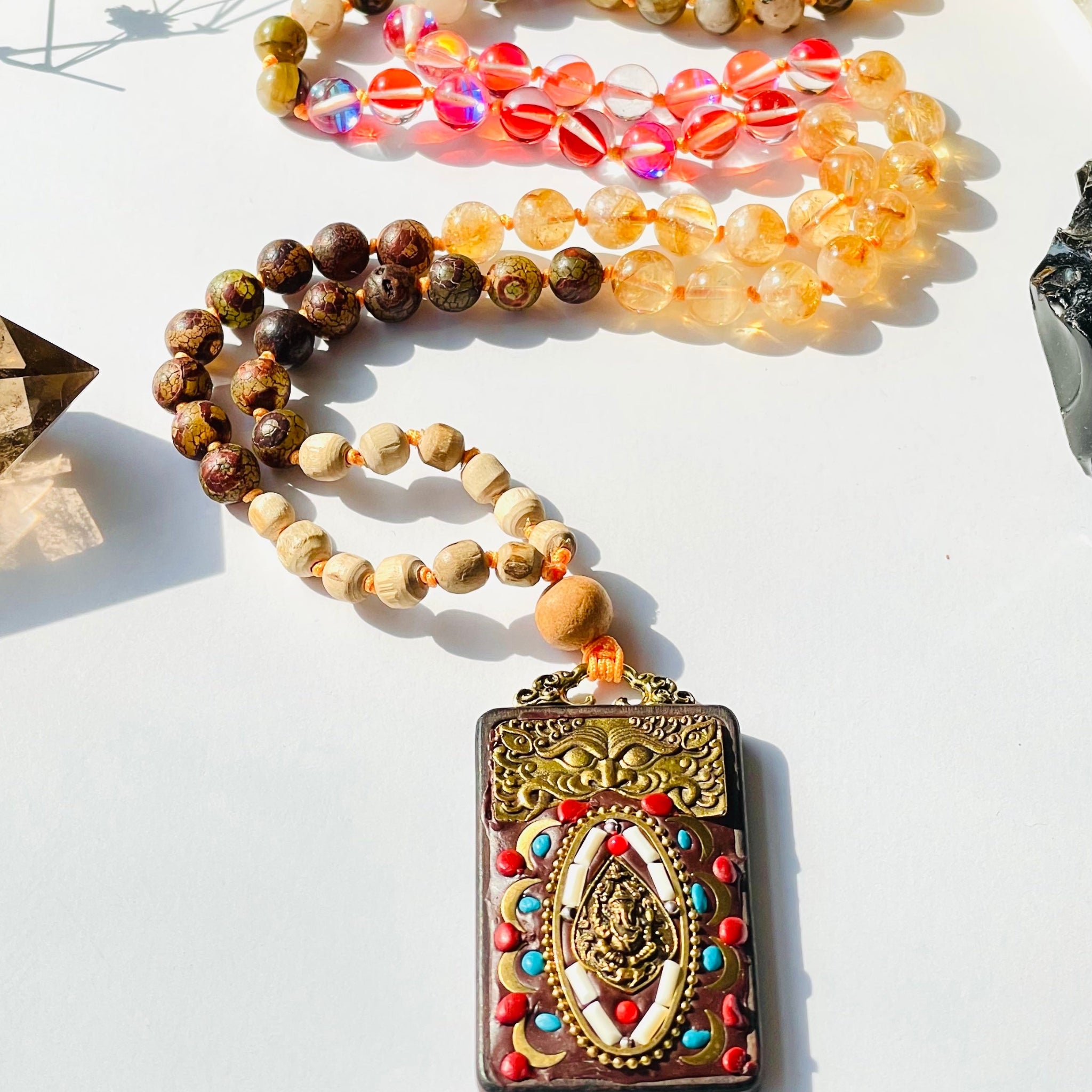 Ganapati Mala closeup