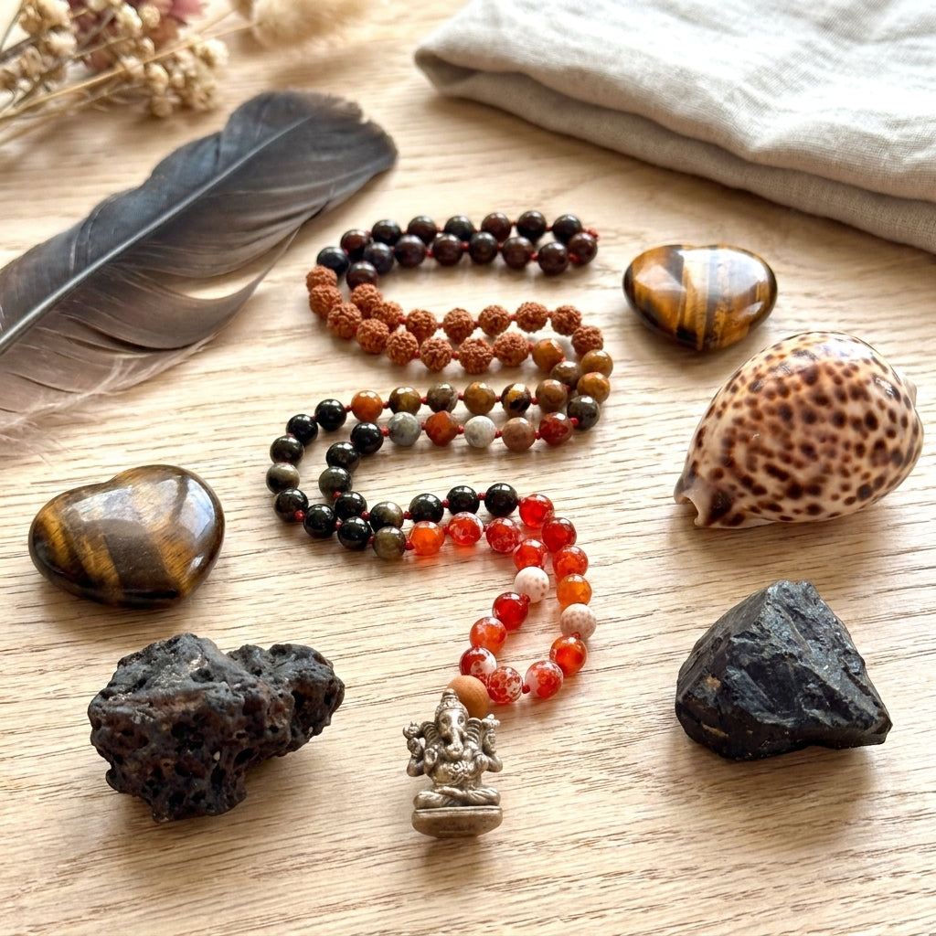 Ganesha Prosperity Signature Medium Mala