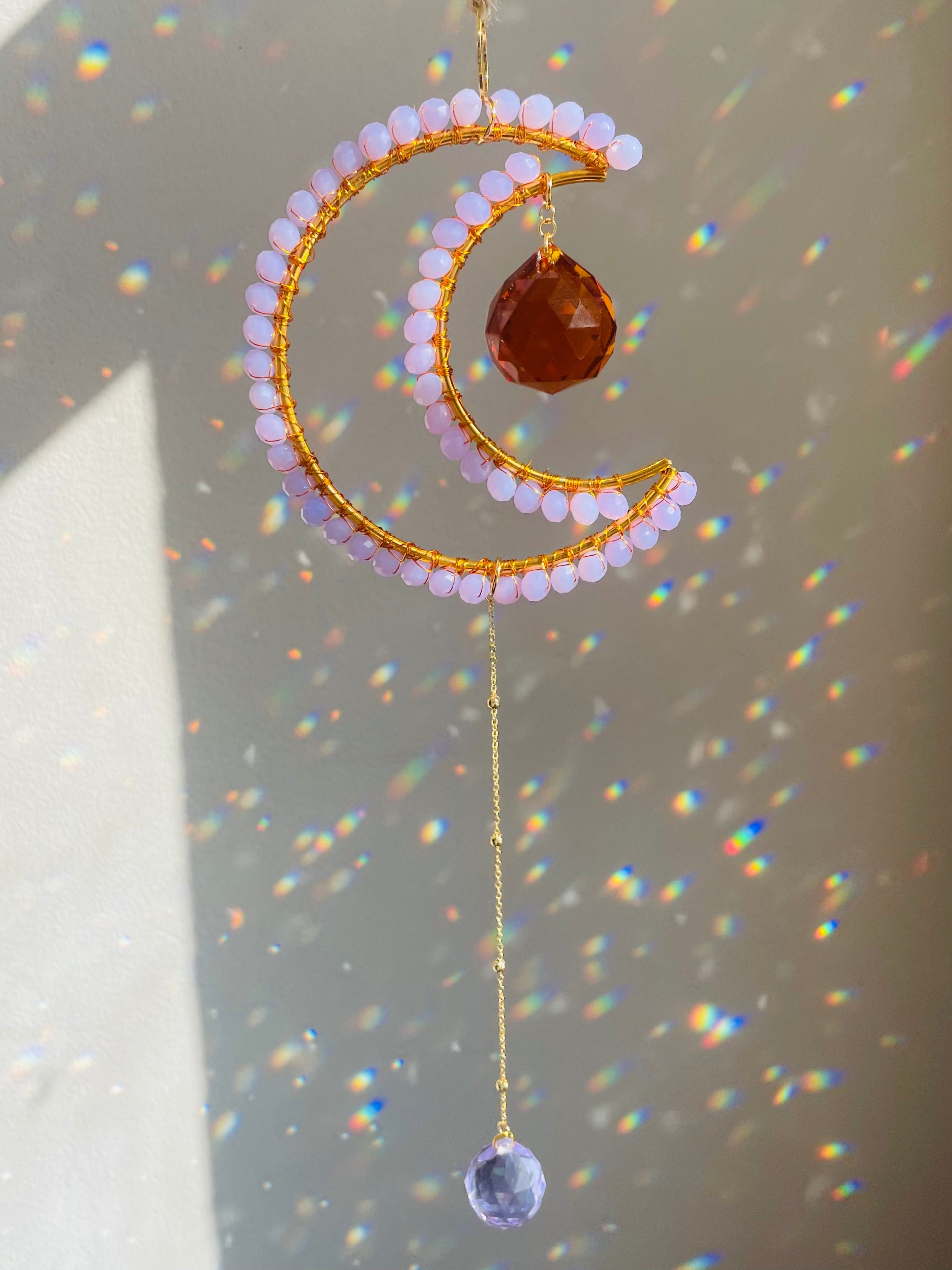 Midi Crescent Lavender Suncatcher