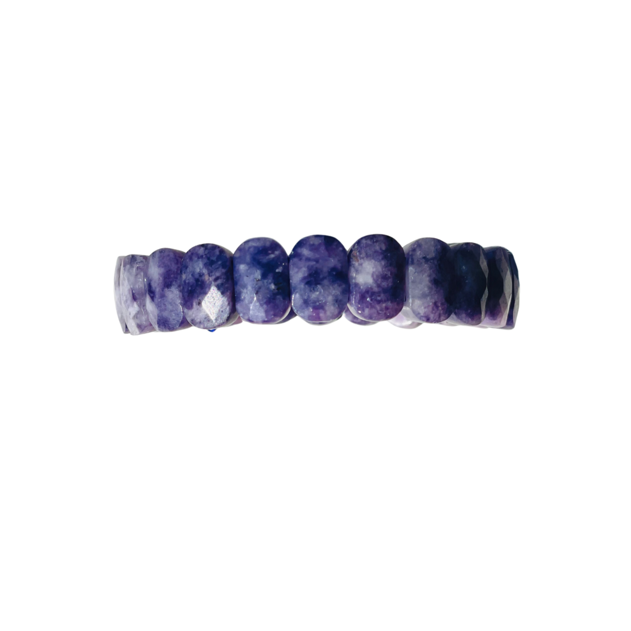 Chunky lepidolite bracelet