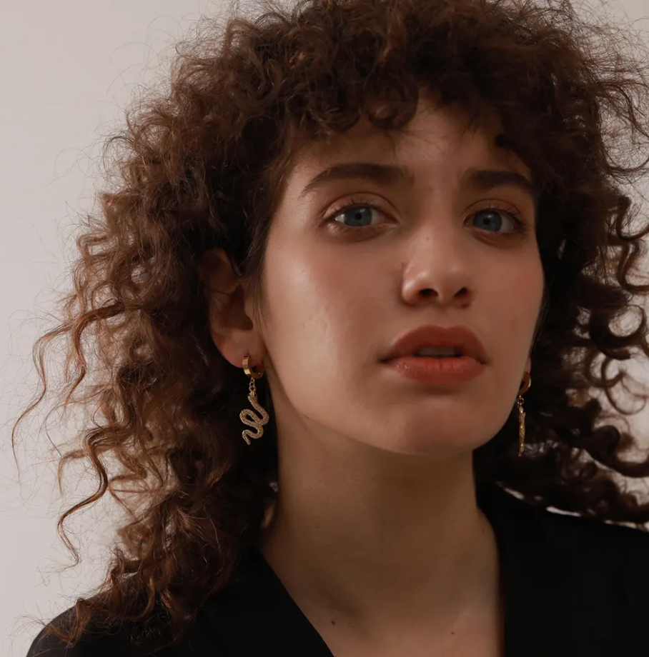 Serpent Dangle Earrings