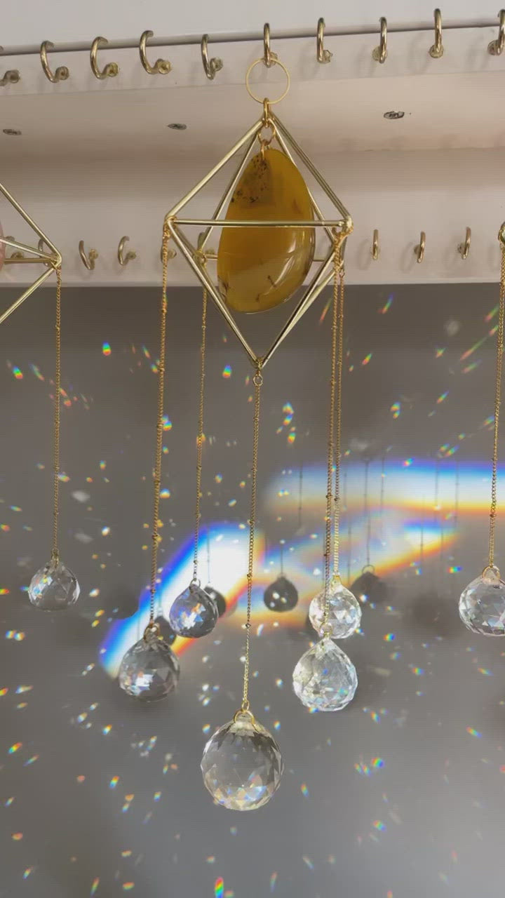 Prism Suncatcher Honey