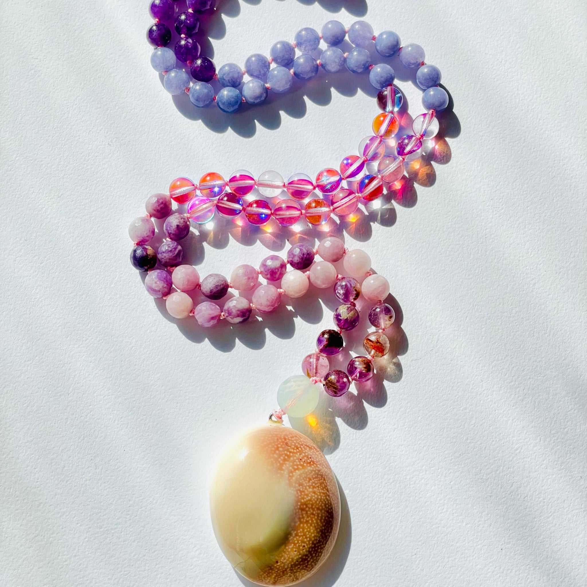 Spirit Necklace on white surface