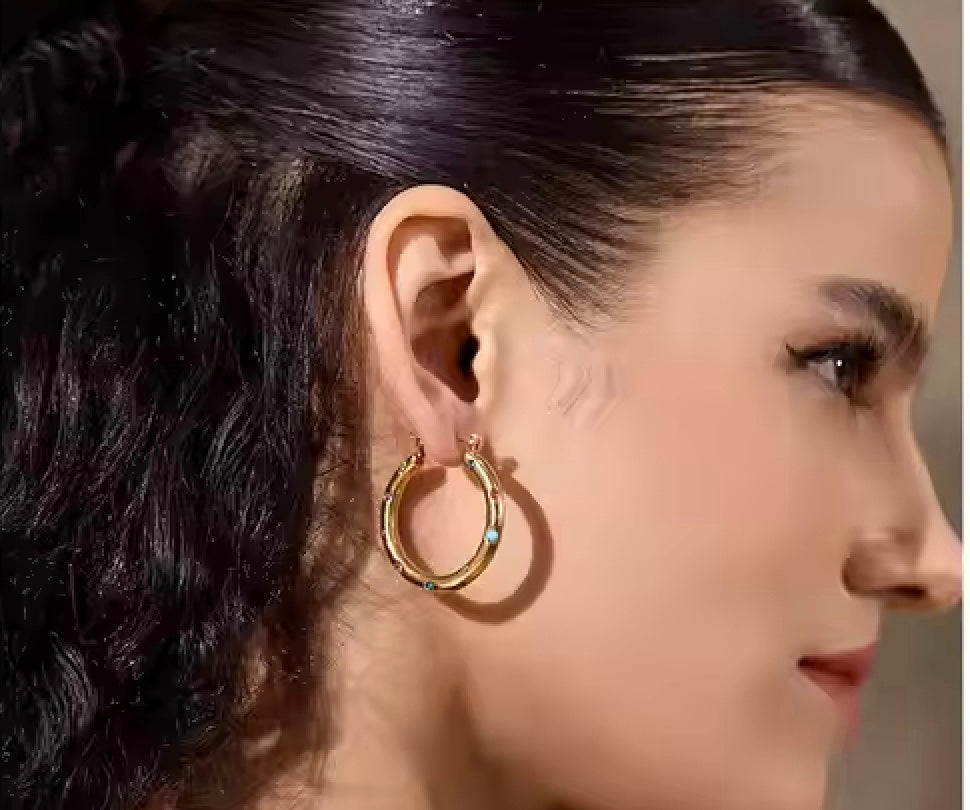 Color Me Hoop Earrings