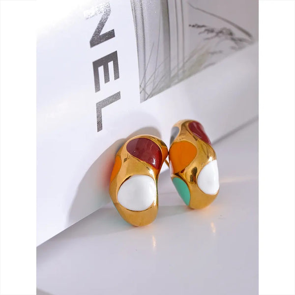 Color Bubble Earrings