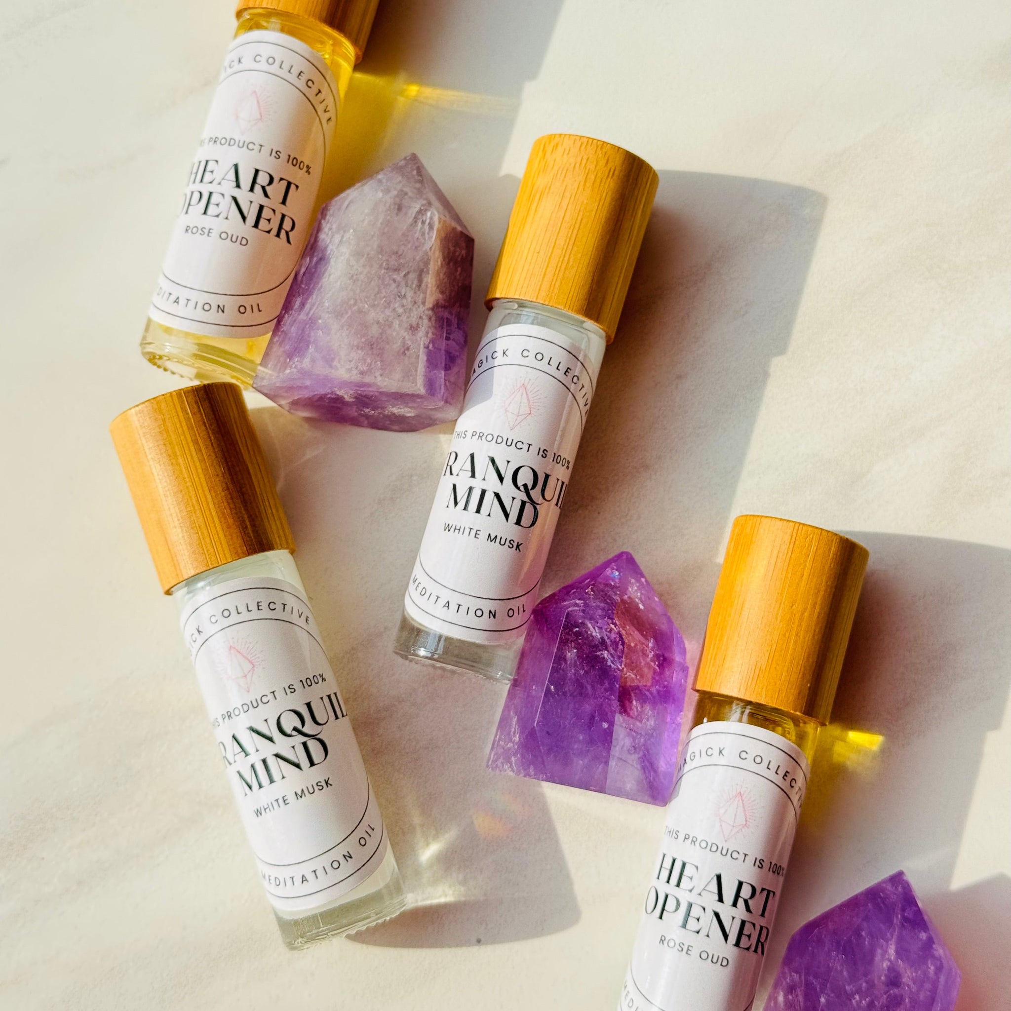 Heart OPener and Tranquil Mind Oils