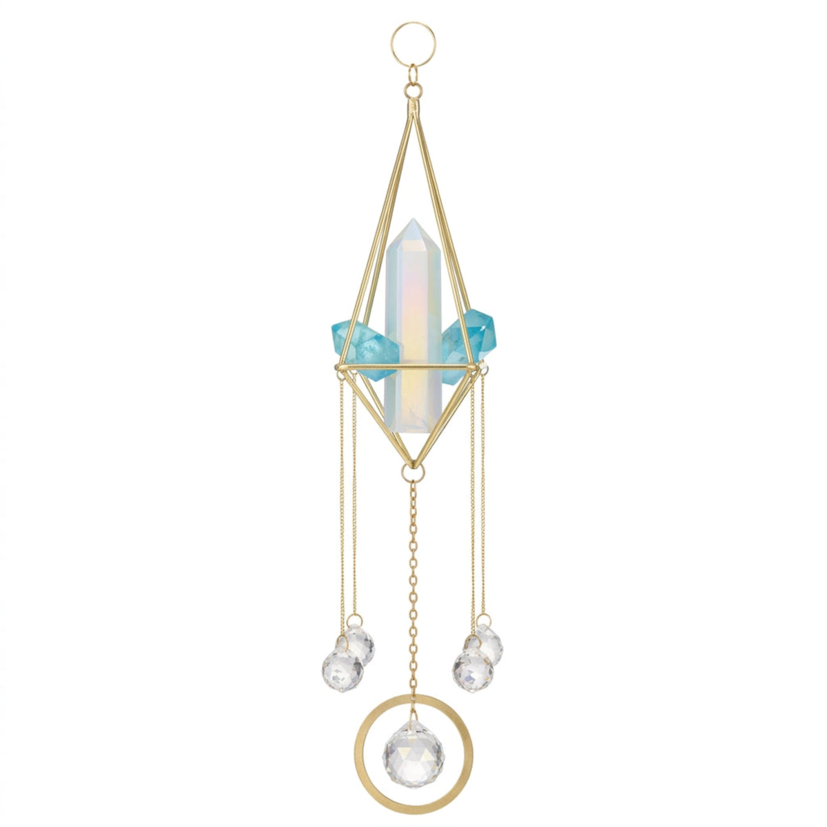 High Vibrations Opal Tower Sacred Light Talisman
