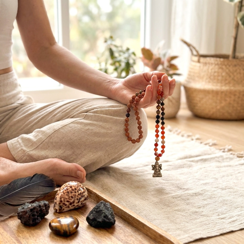 Ganesha Prosperity Signature Medium Mala