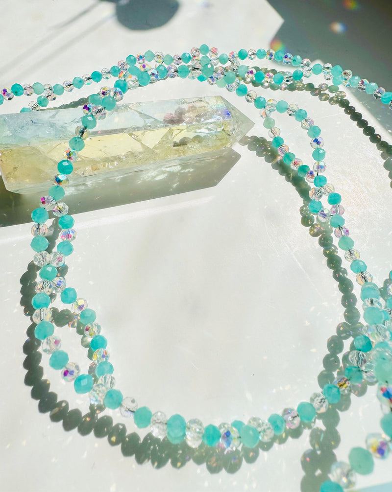 Clarity Amazonite Tantric Necklace