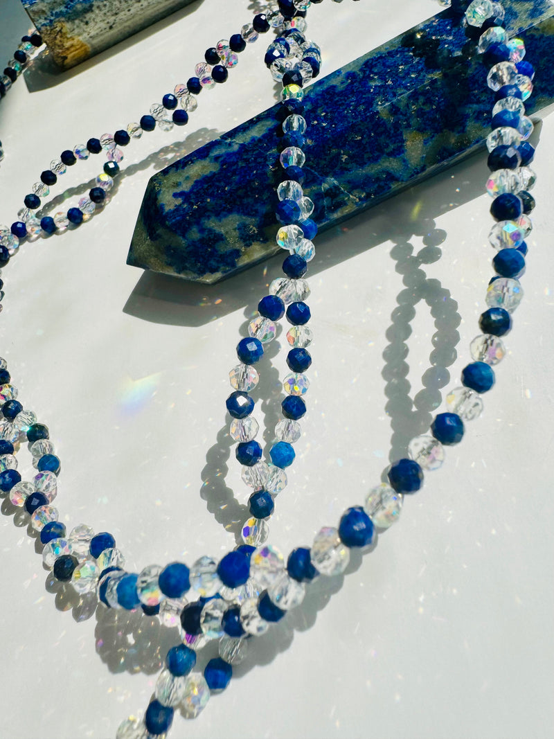 Wisdom Lapis Lazuli Tantric Necklace