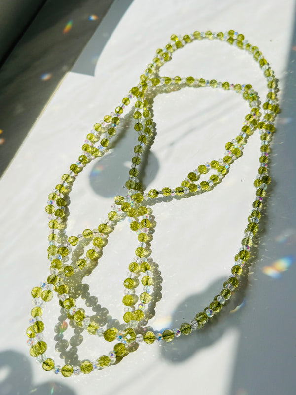 Peridot Prosperity Tantric Necklace