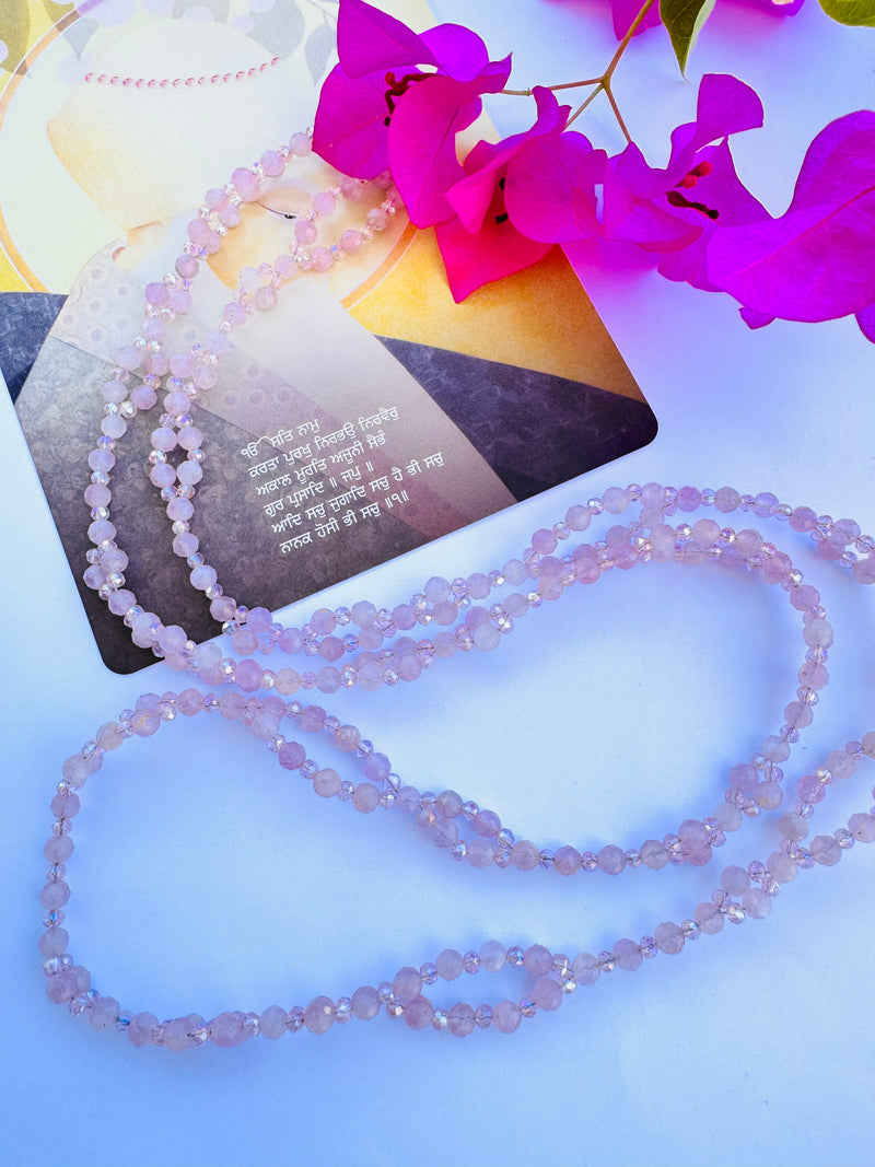 Unconditional Love Rose Quartz Tantric Necklace