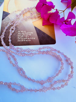 Unconditional Love Rose Quartz Tantric Necklace