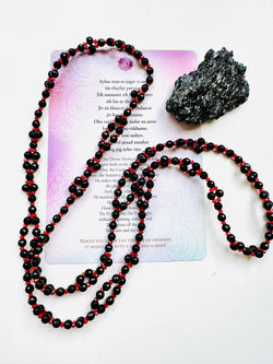 Obsidian Protection Tantric Necklace