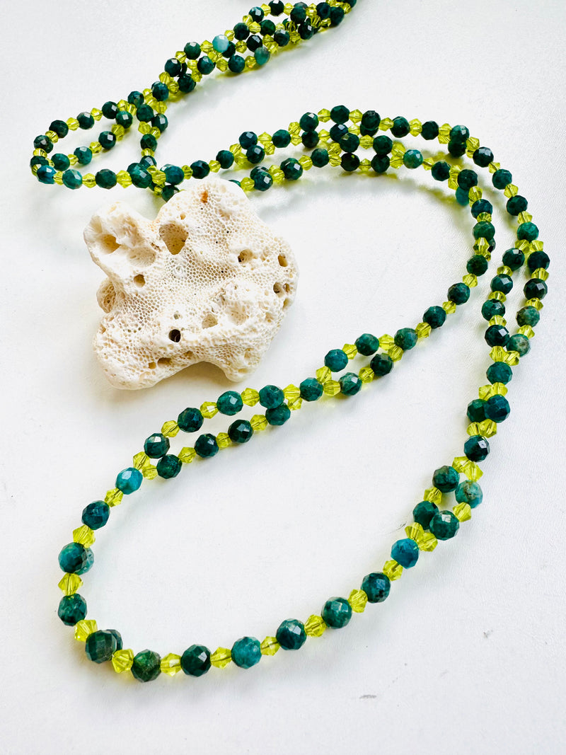 Manifest Apatite Tantric Necklace