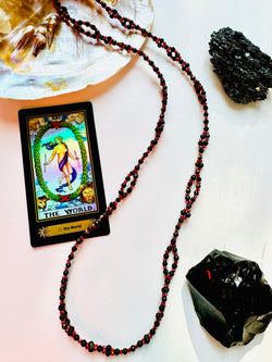 Grounding Obsidian Tantric Necklace