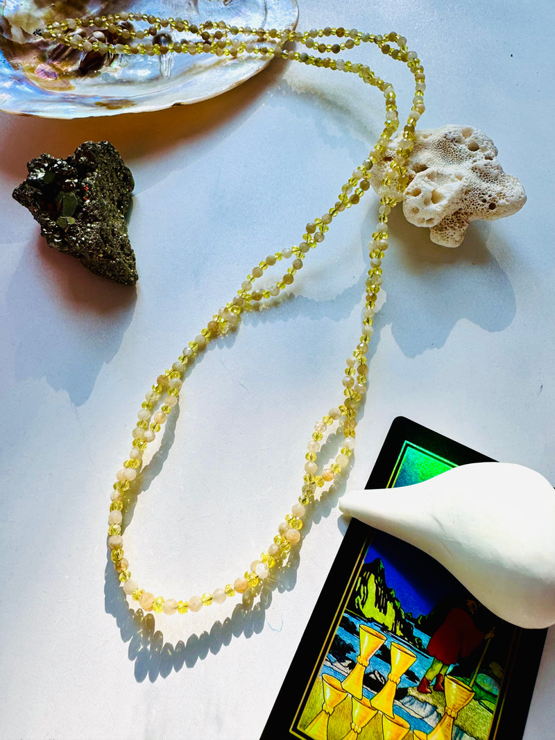 Abundance Citrine Tantric Necklace