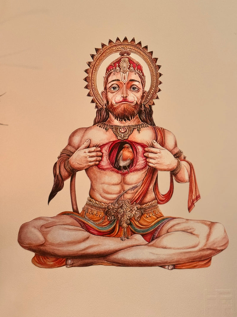 Hanuman Print