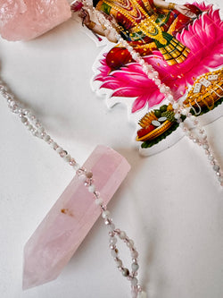 Devotion Kunzite Tantric Necklace