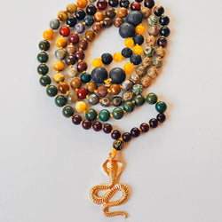 Kundalini shakti mala in circle
