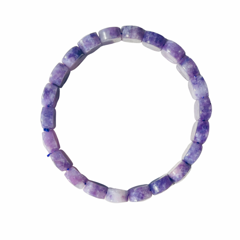 Chunky Lepidolite bracelet