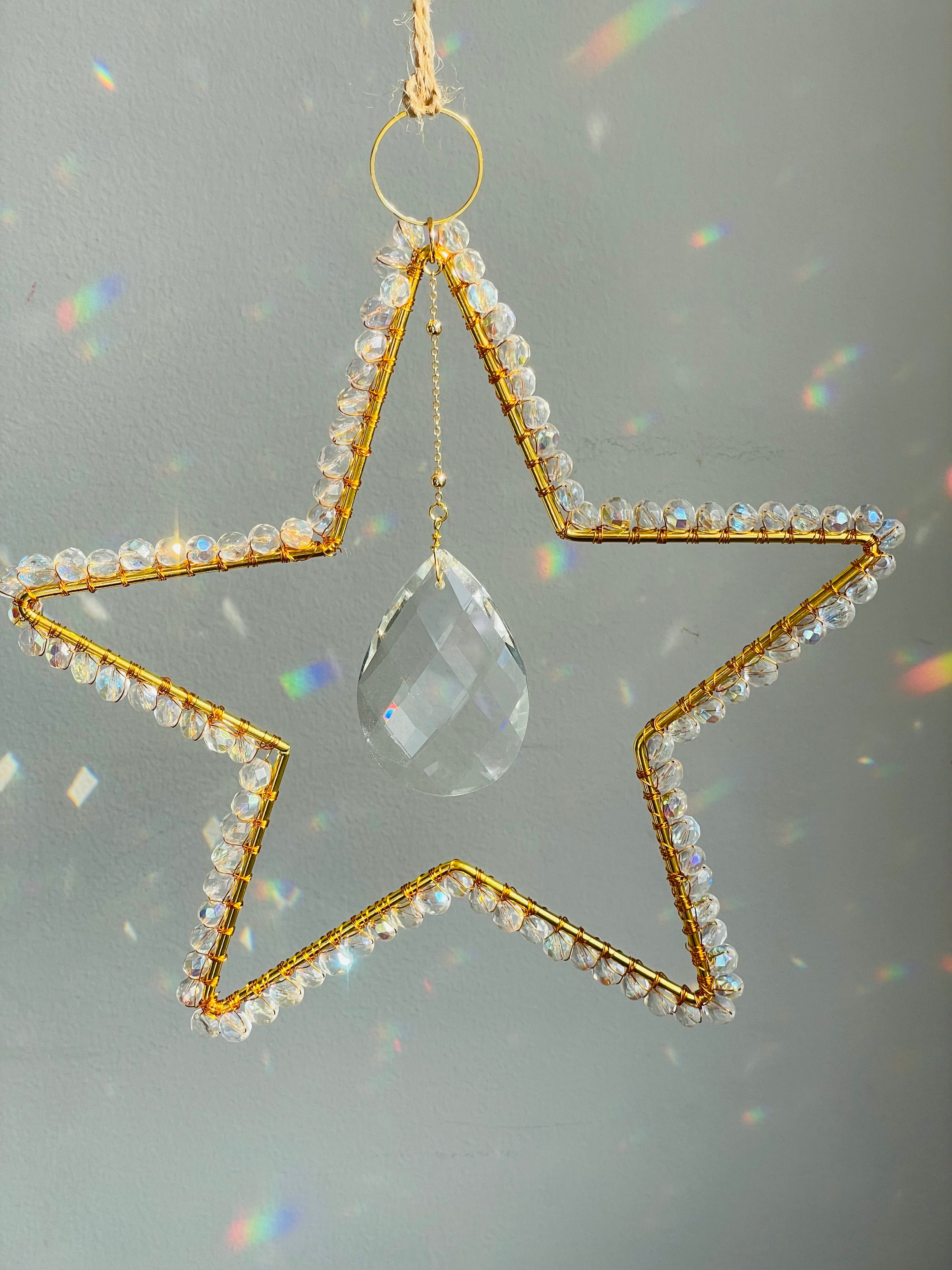 Mega Star Clear Suncatcher
