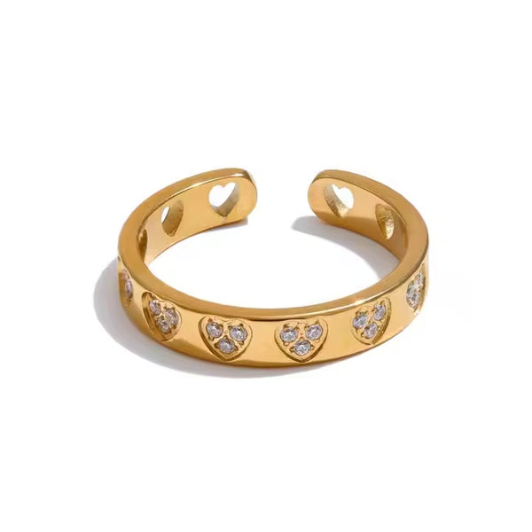 Open Heart Ring