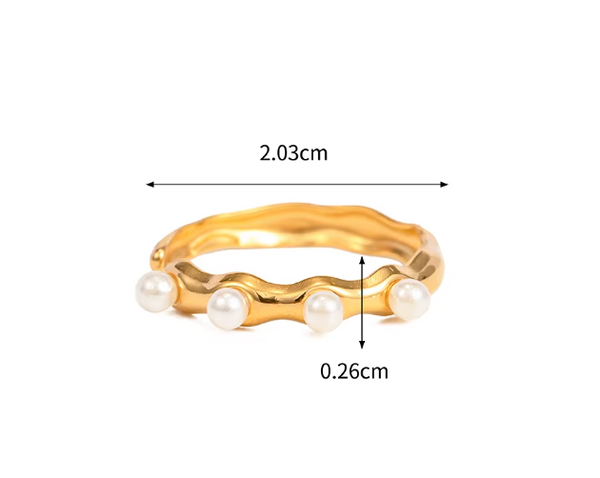 Tiny Pearl Ring