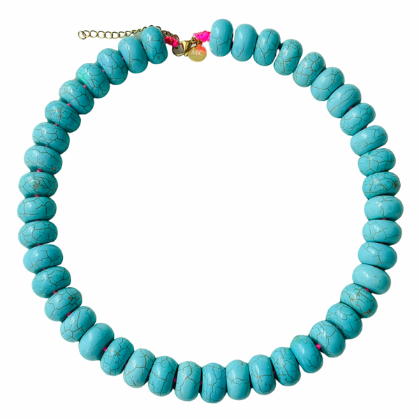 Tranquil Turquoise Beaded Necklace