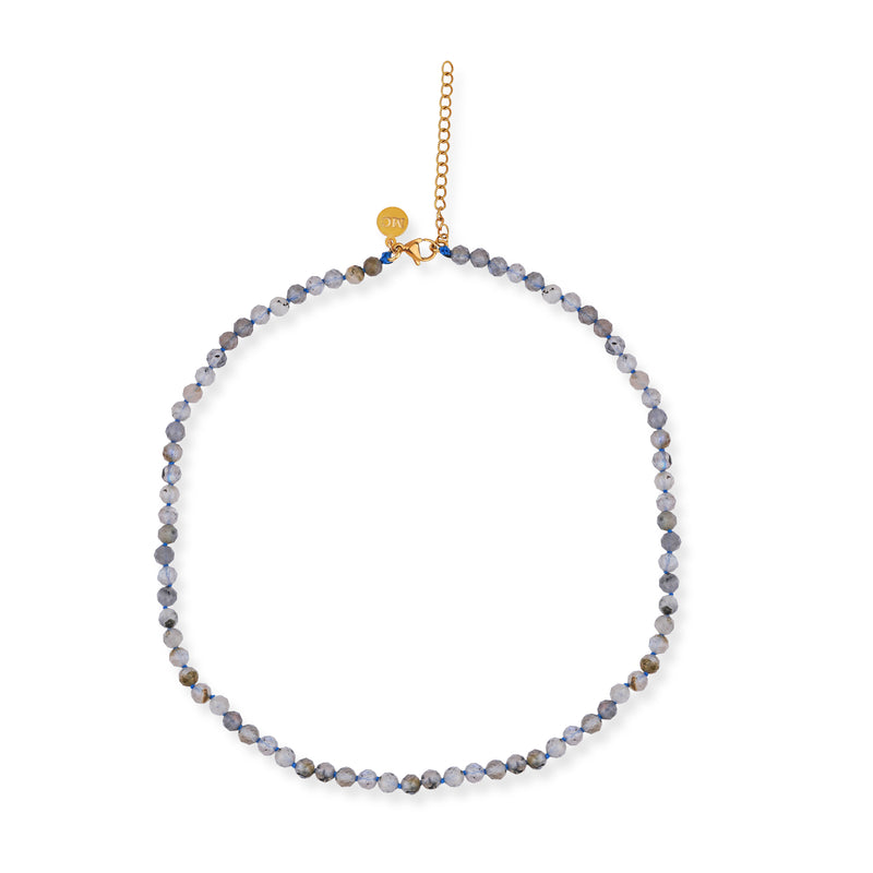 Voyage Beaded Moonstone Necklace