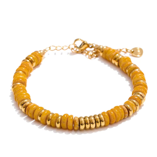 Yellow Jasper Everyday Bracelet