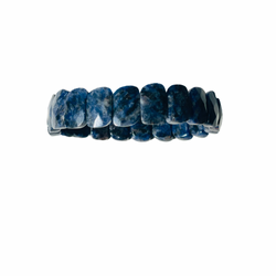 9 x 13 cut chunky Sodalite bracelet