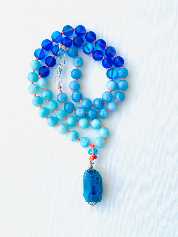 Higher Realms Half Mala Necklace