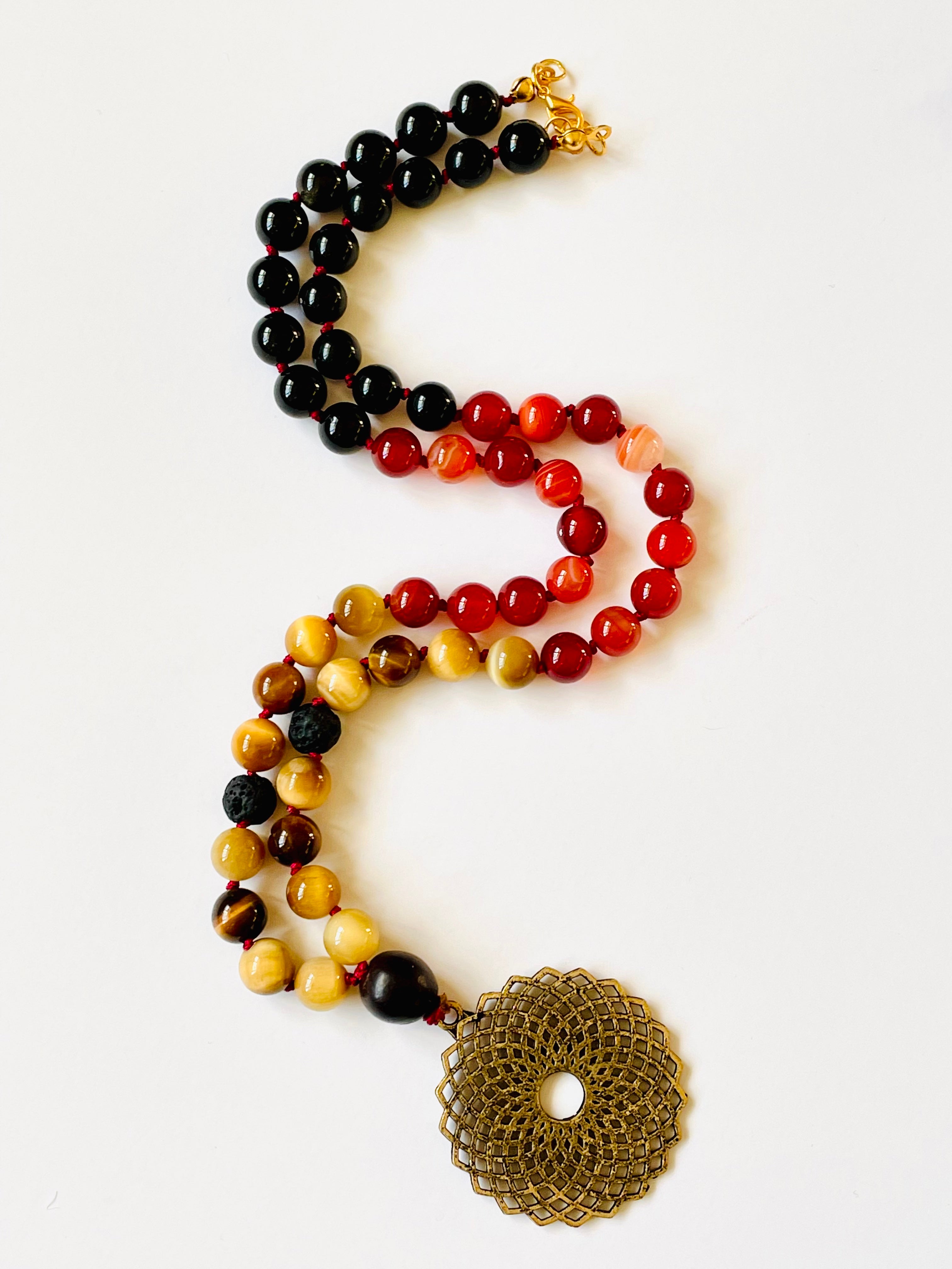 Torus Half Mala Necklace